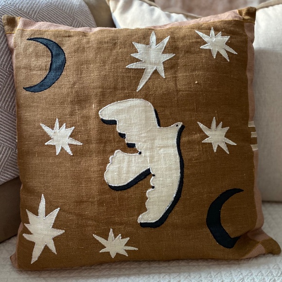 Sezane Accessories - Sezane X Pangea Accent Pillow 'Dream Big'